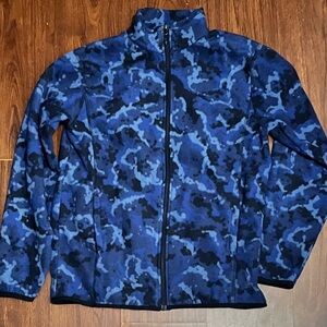 Men's Blue Camouflage Jacket